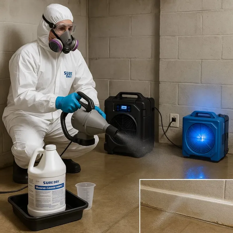 Sanitization and Odor Removal process in Barataria, LA