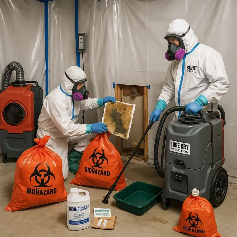Contaminated Water Handling Protocols process in Barataria, LA