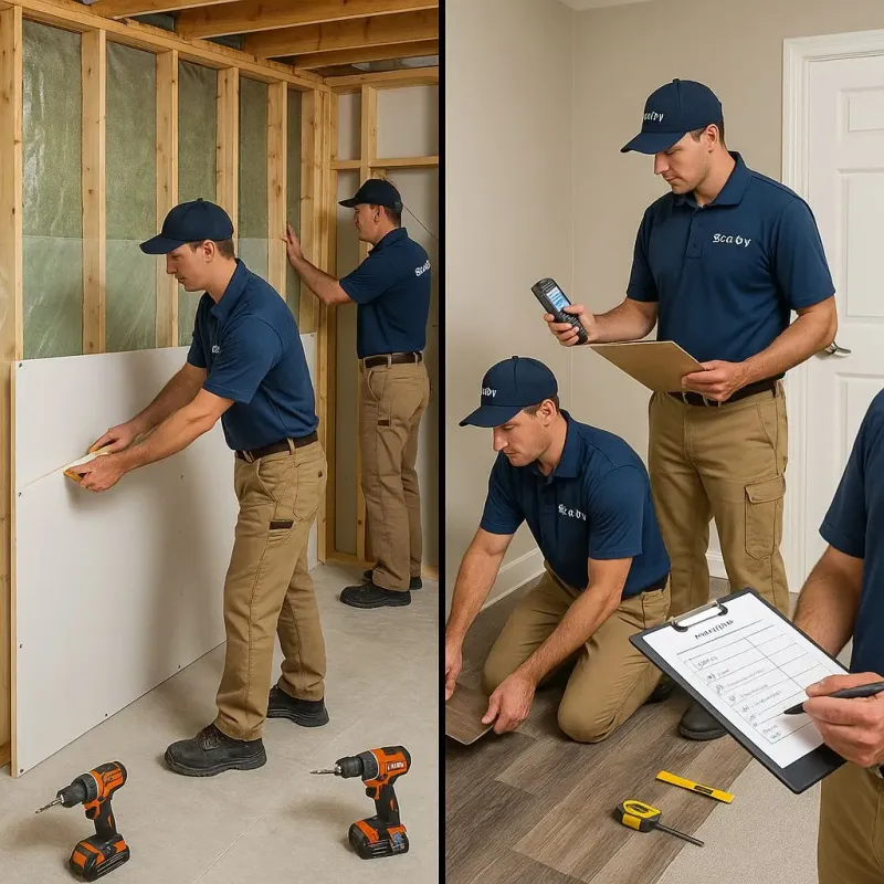 Repairs and Reconstruction process in Barataria, LA